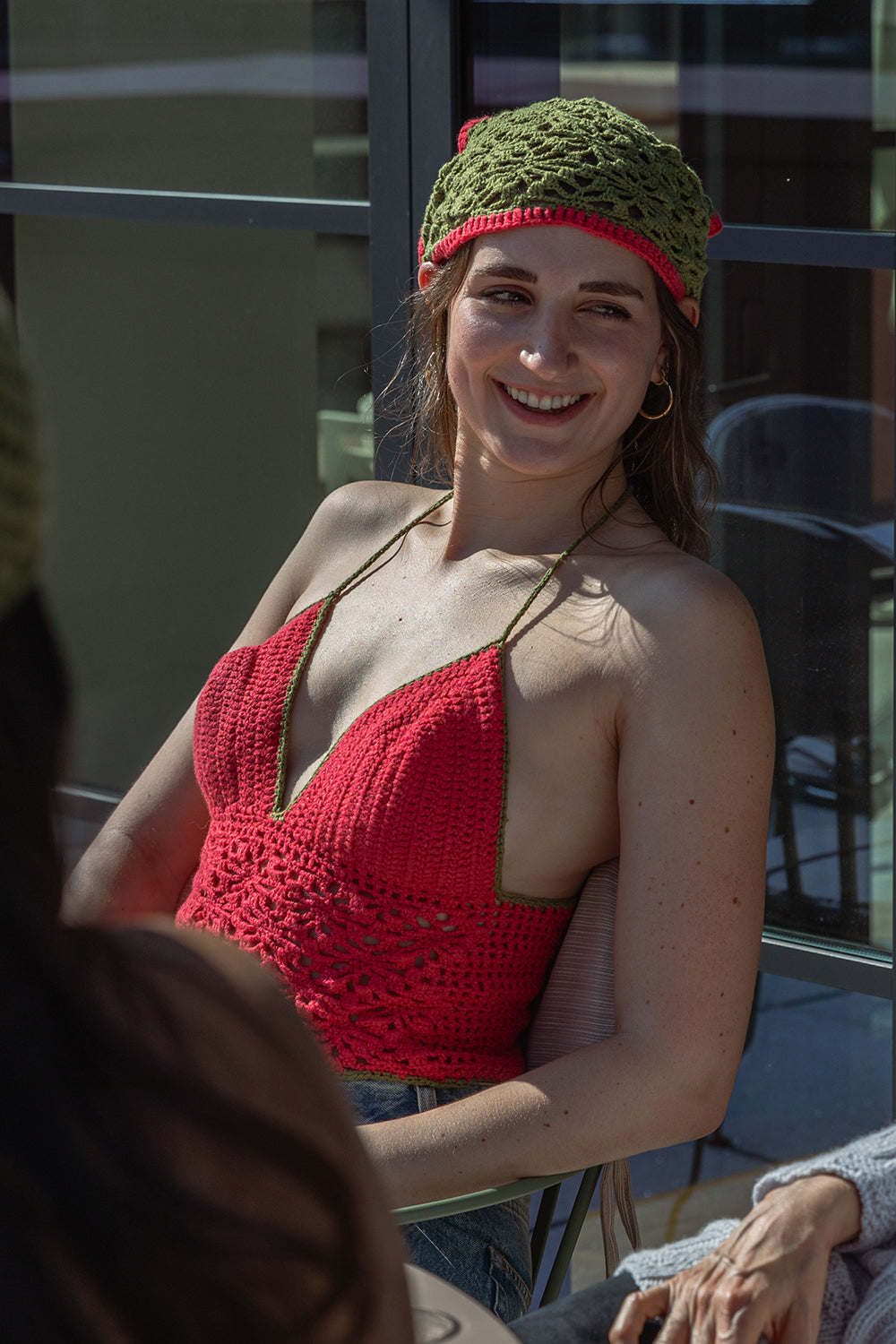 Rose Bikini Top