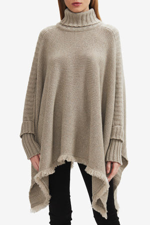 Talia Turtleneck Poncho