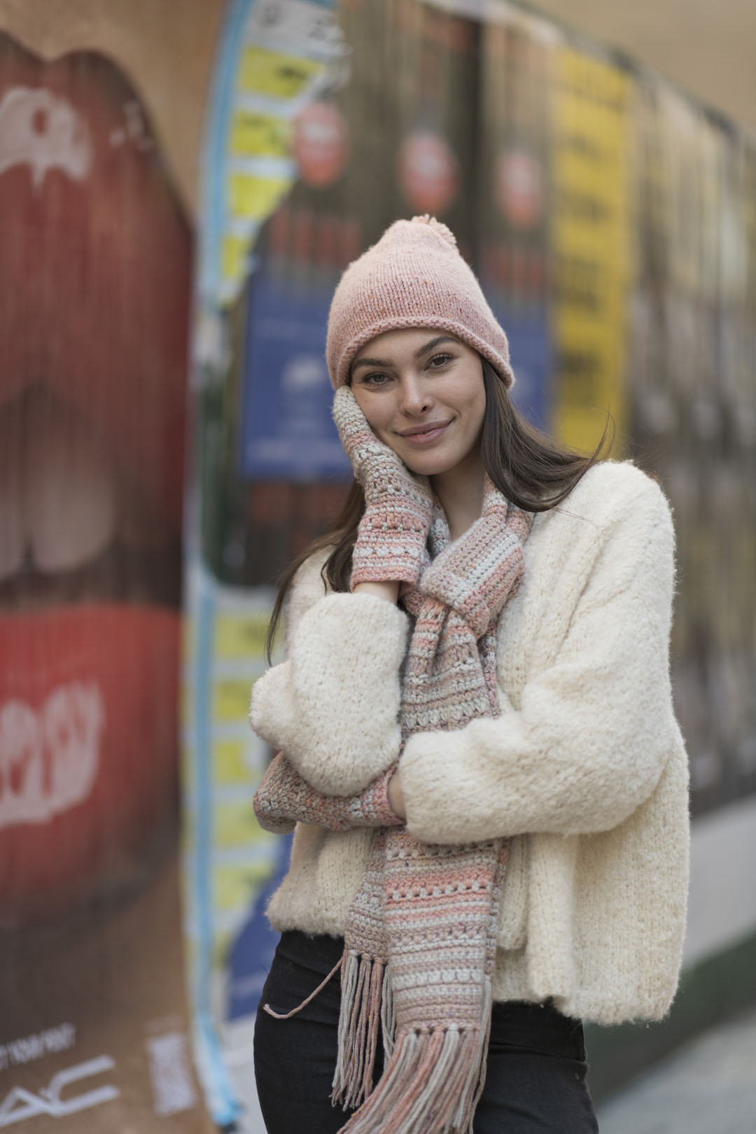 Urra Scarf with Fringe