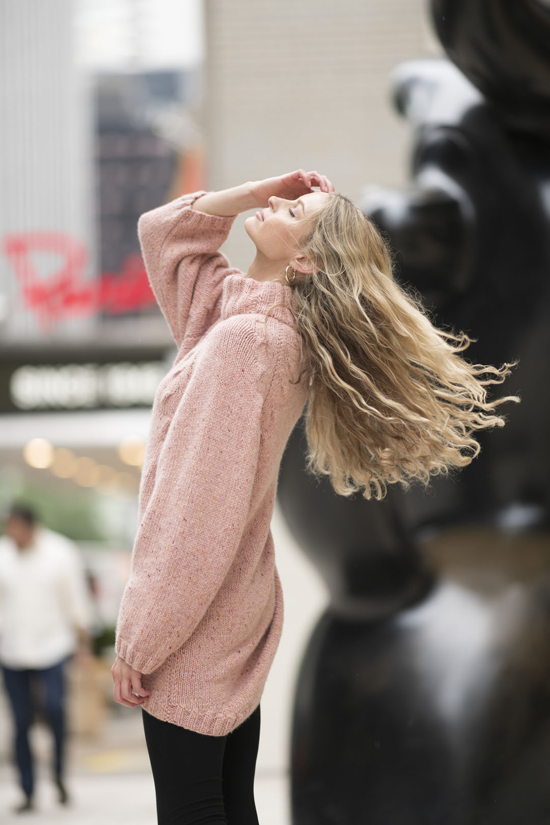 New Celesta Sweater With Linda Neck