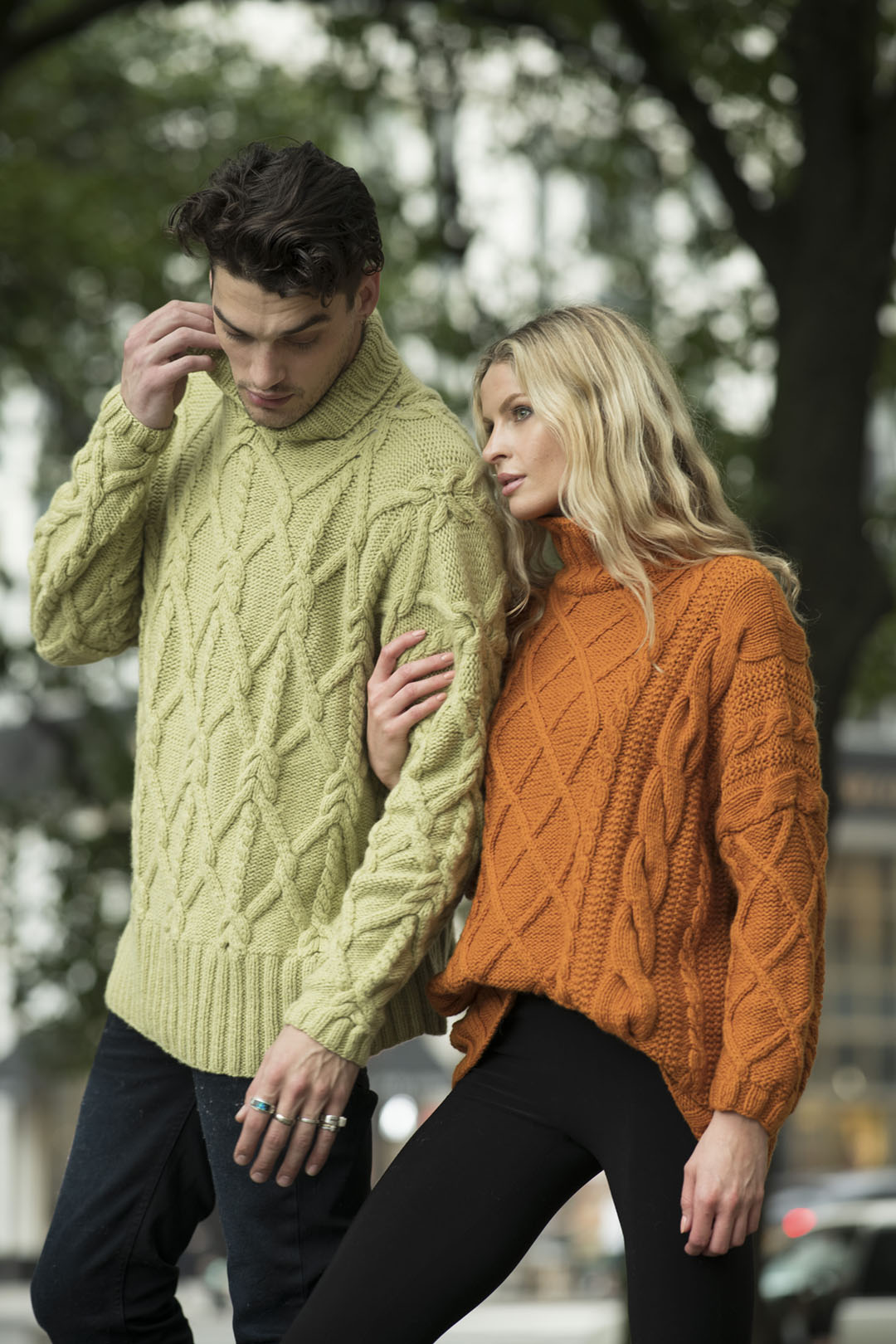 Alida Sweater with Ribbing