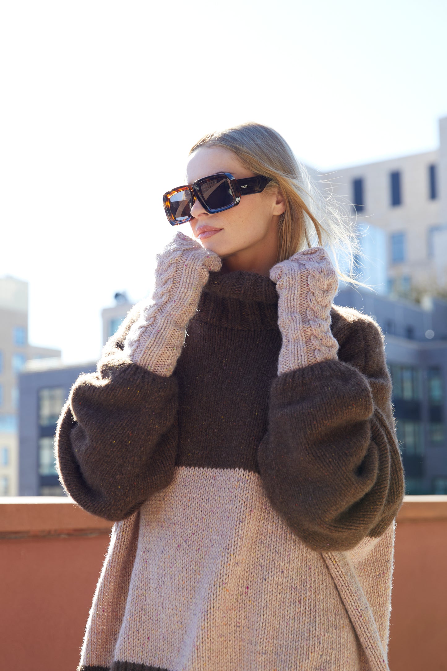 Mara Colorblock Sweater - Wide