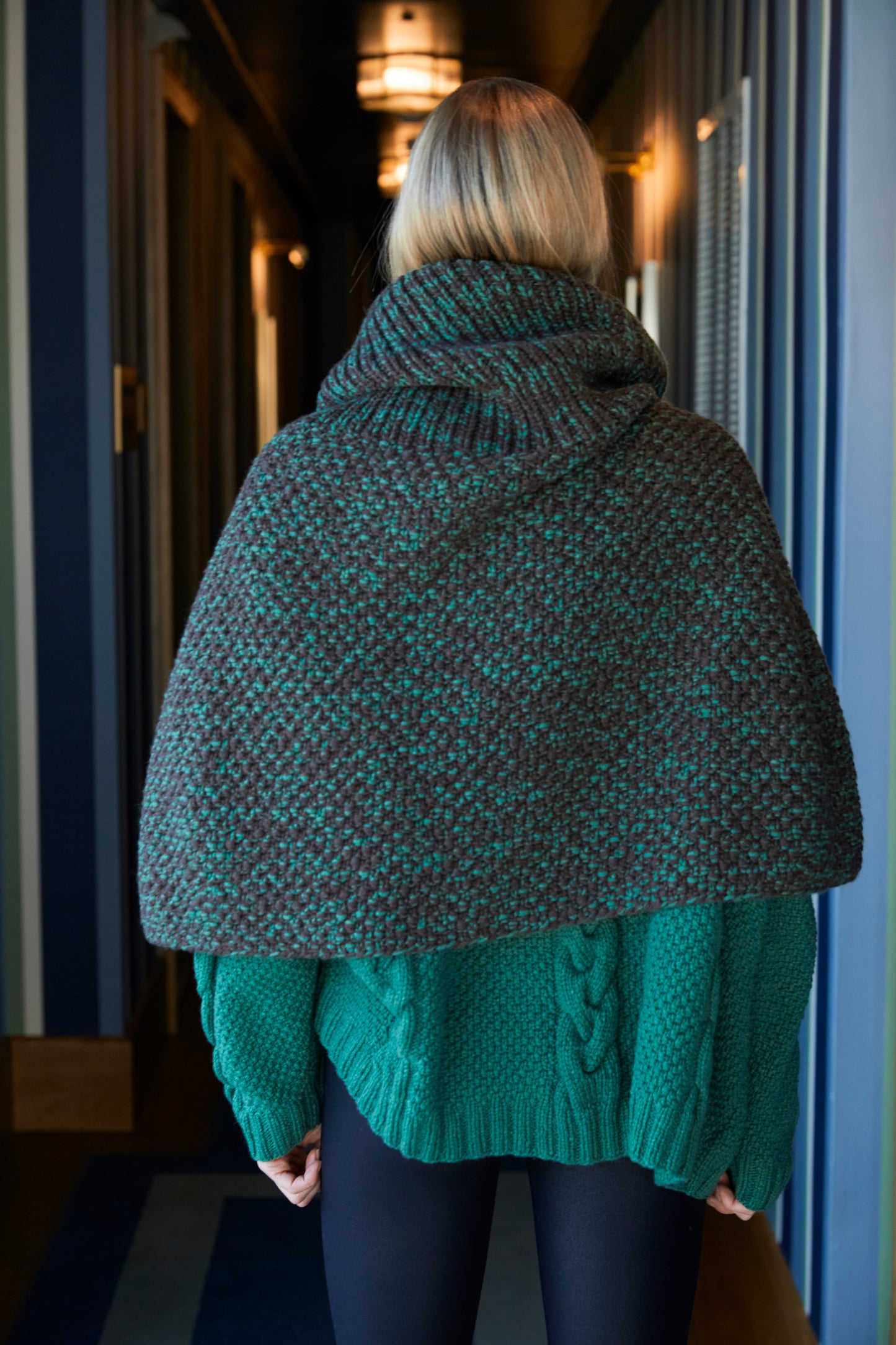 Coppelia Ski Shrug with Turtleneck - Long