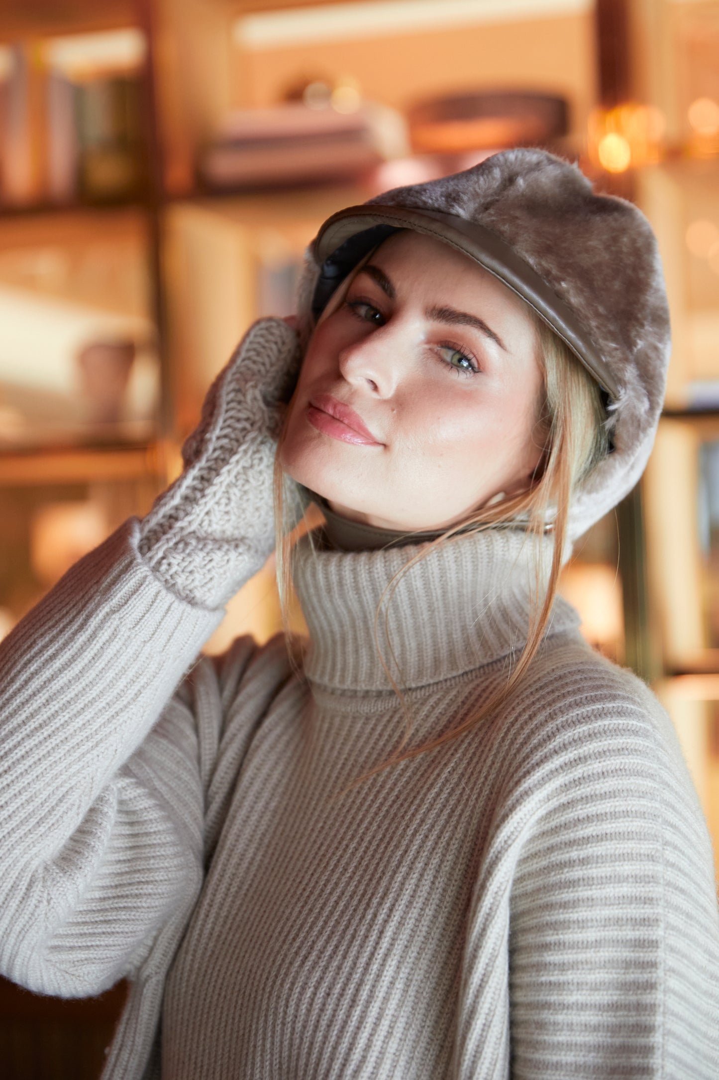 Hania Faux Fur Hat