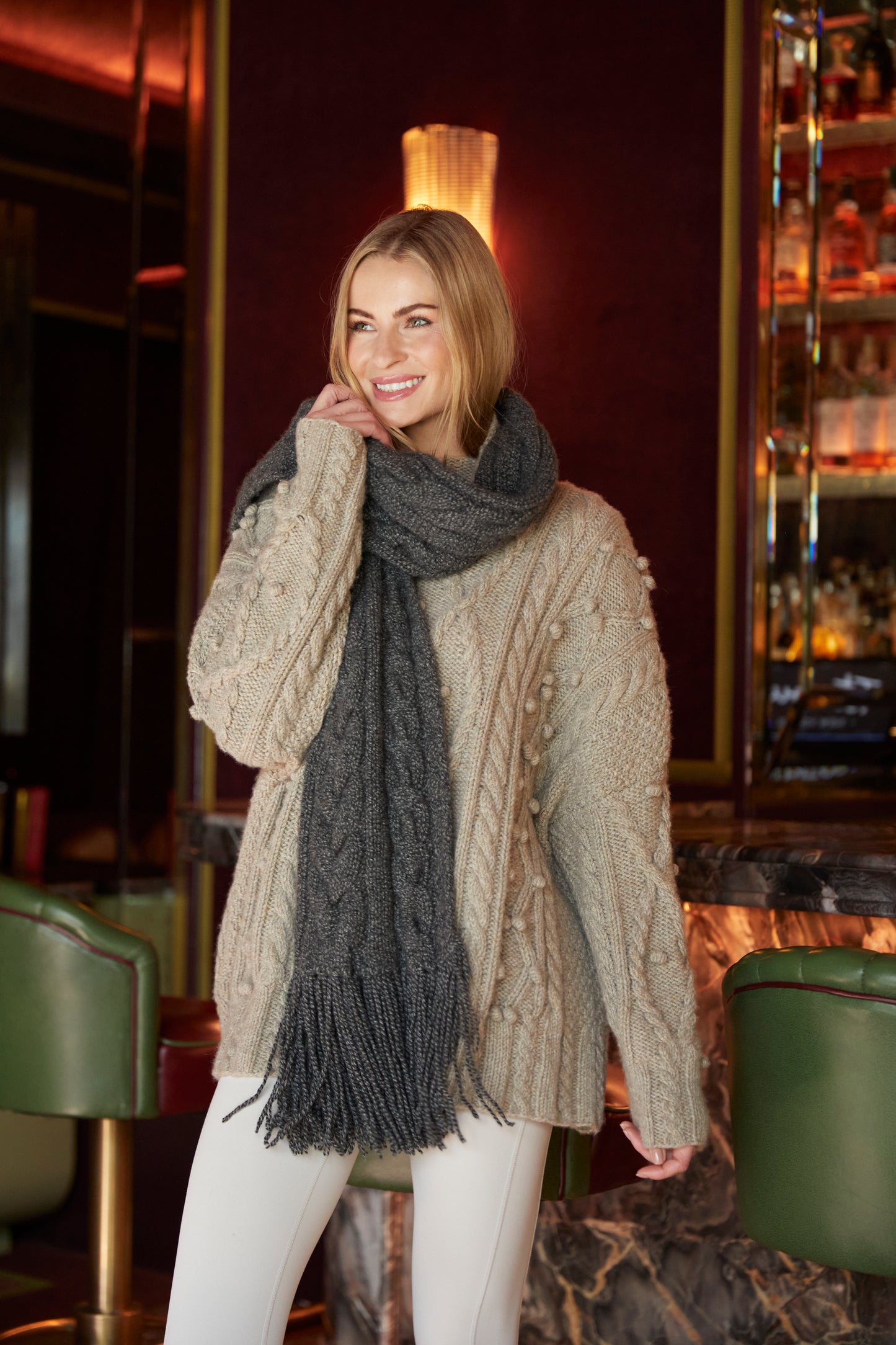 Zendaya Scarf with Fringe