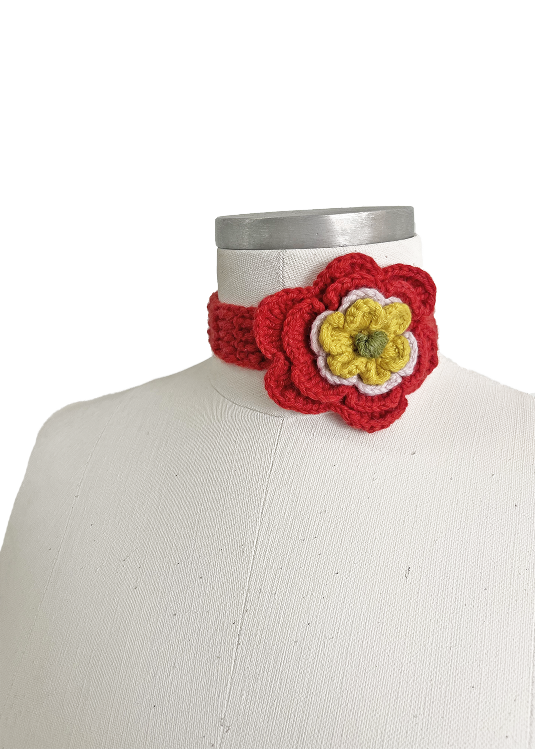 Anemone Crochet Choker
