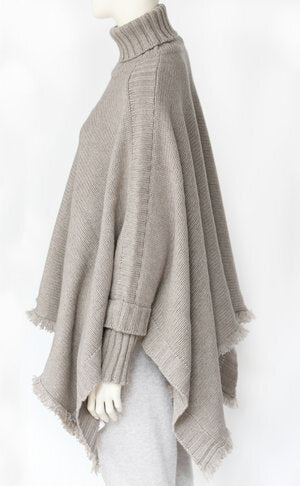 Talia Turtleneck Poncho