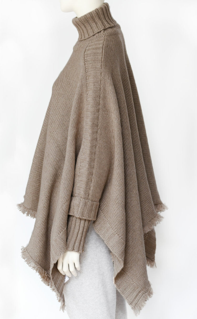 Talia Turtleneck Poncho