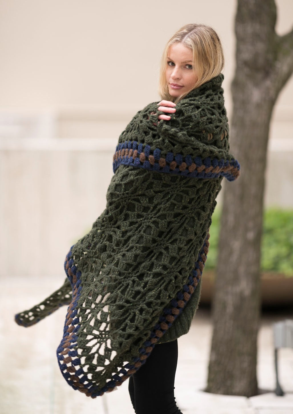 Triangular Shawl Scarf
