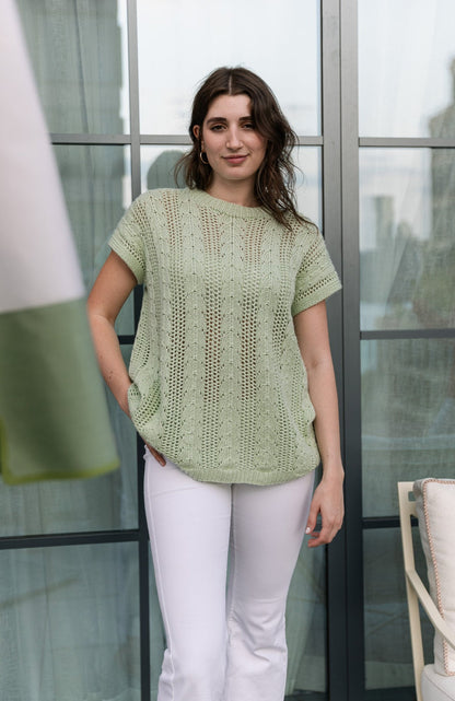 Celosia Short Sleeve Sweater