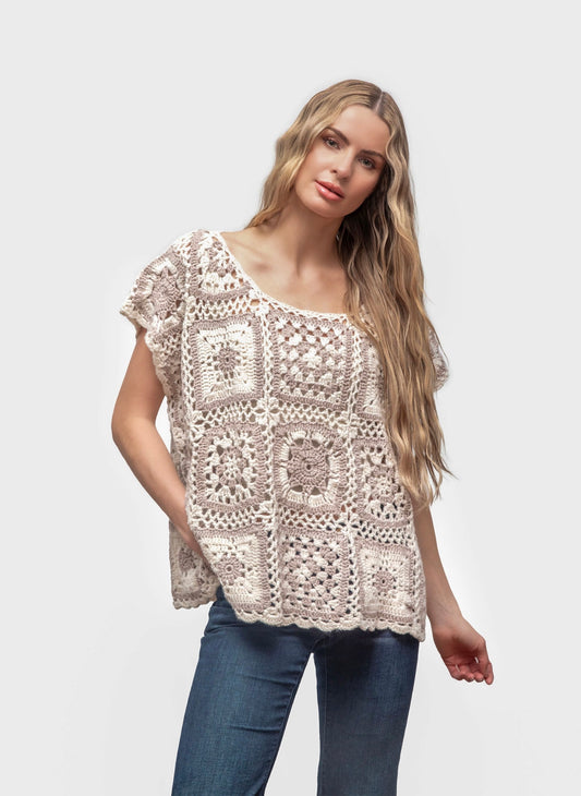Madeleine Crochet Sweater