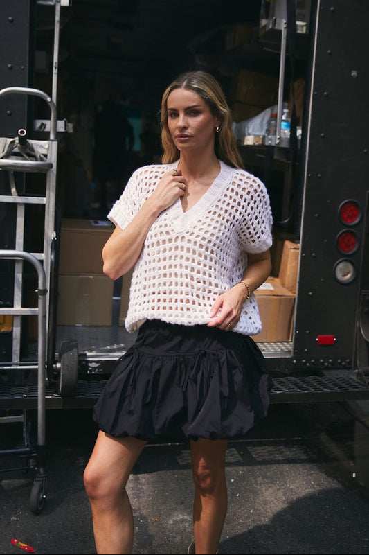 Birch Vest Luxury Hand-Knit Cashmere | Hania New York