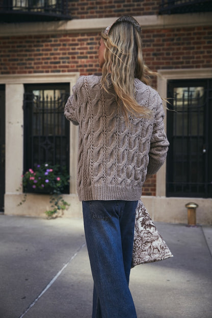 Merletto Crew Neck Sweater
