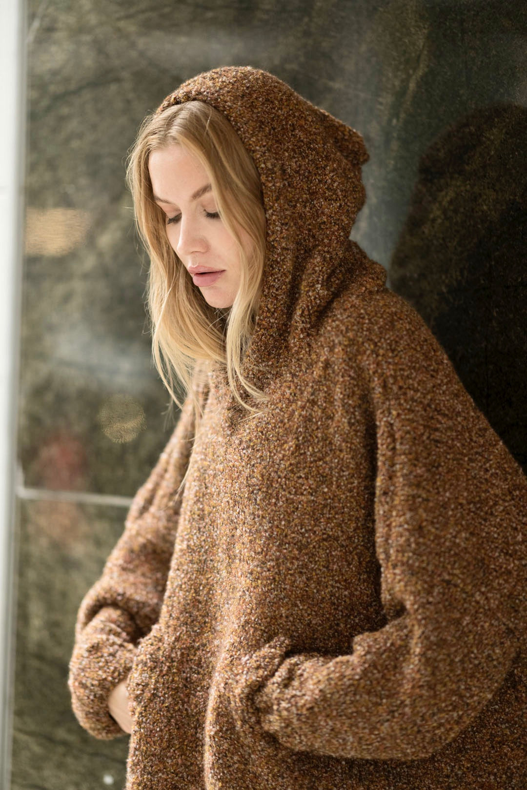 Teddy bear sweater hot sale with hood