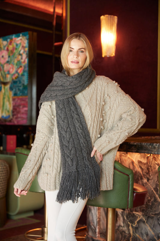 Zendaya Scarf with Fringe
