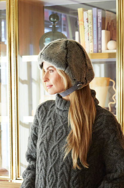 Hania Faux Fur Cap