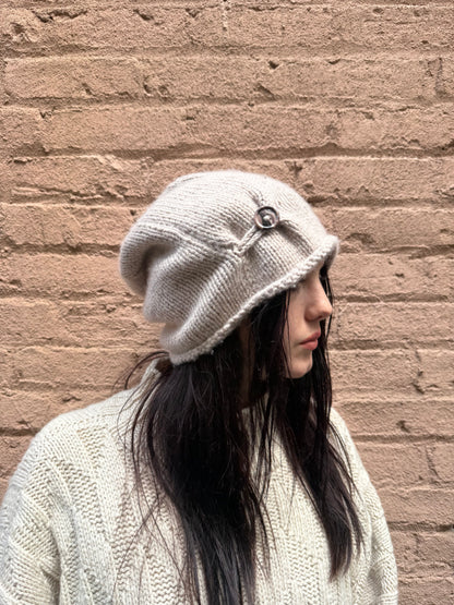 Sock Hat with Button