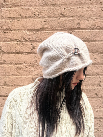 Sock Hat with Button