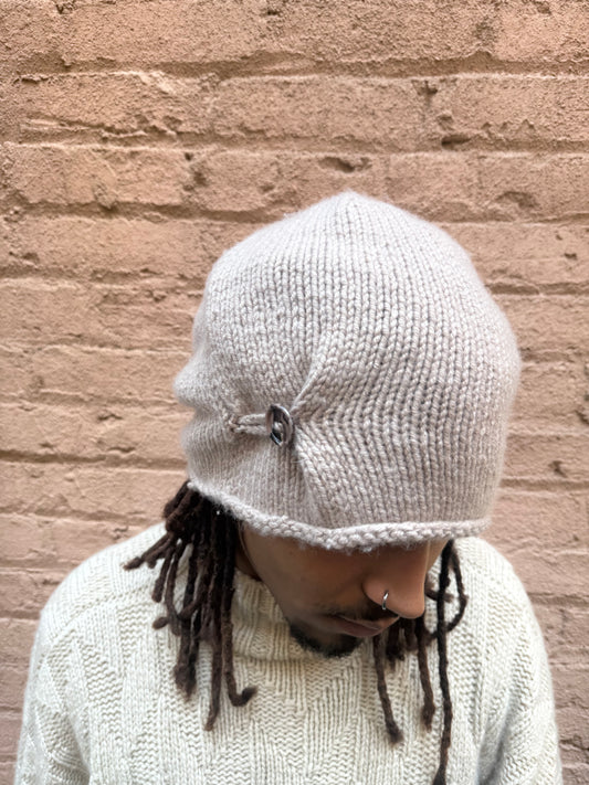 Sock Hat with Button