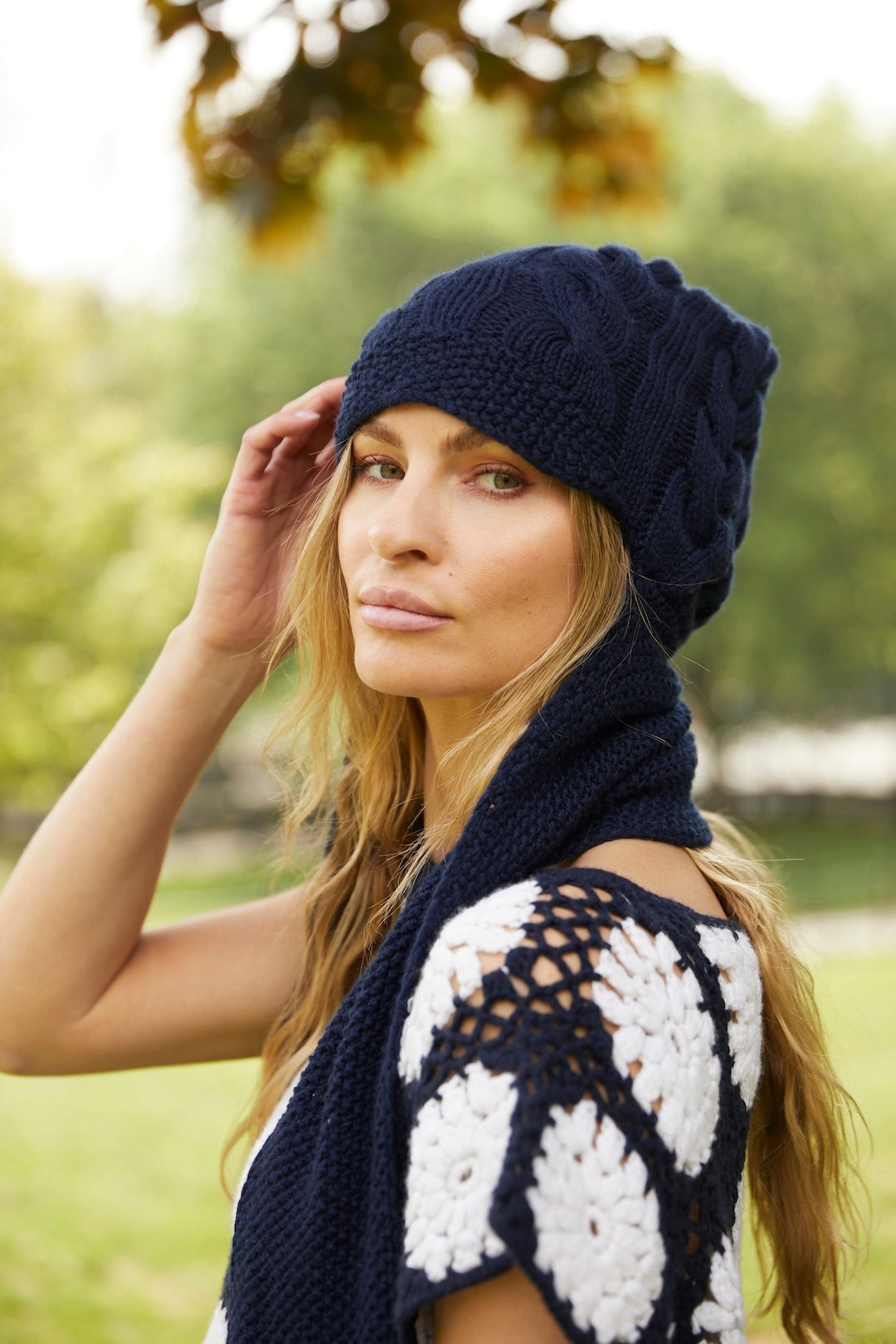 Juliet Hat with Scarf