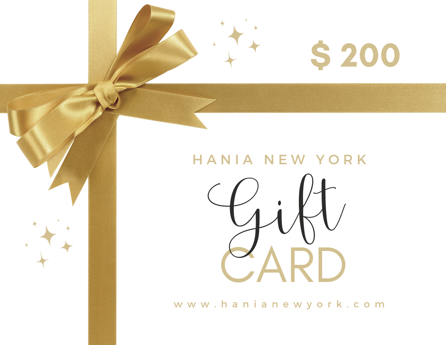Hania New York Gift Card